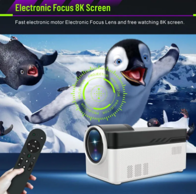 Ultra Short Throw Home Projector - Electric Impulse