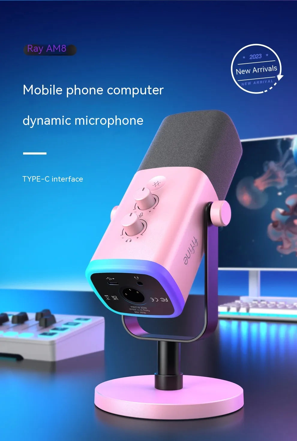 Dynamic Noise Reduction Microphone - Electric Impulse