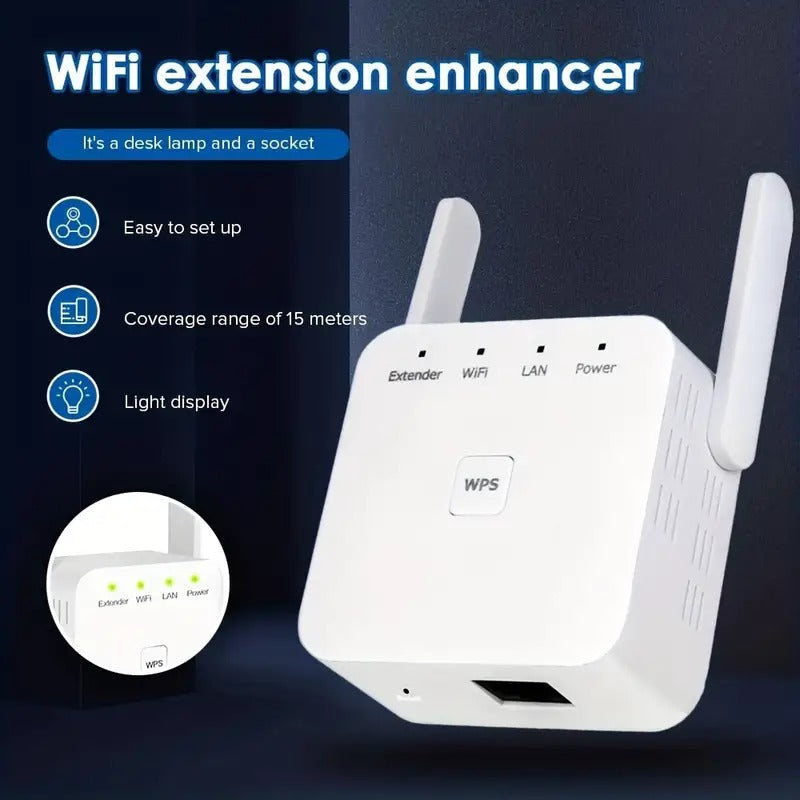 Wireless WiFi Signal Booster and Repeater for Home - Electric Impulse