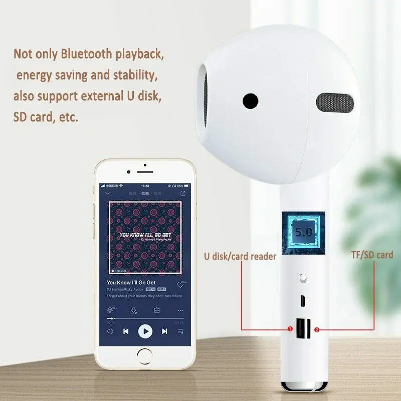 Oversized Bluetooth Headset Speaker for AirPods Pro
