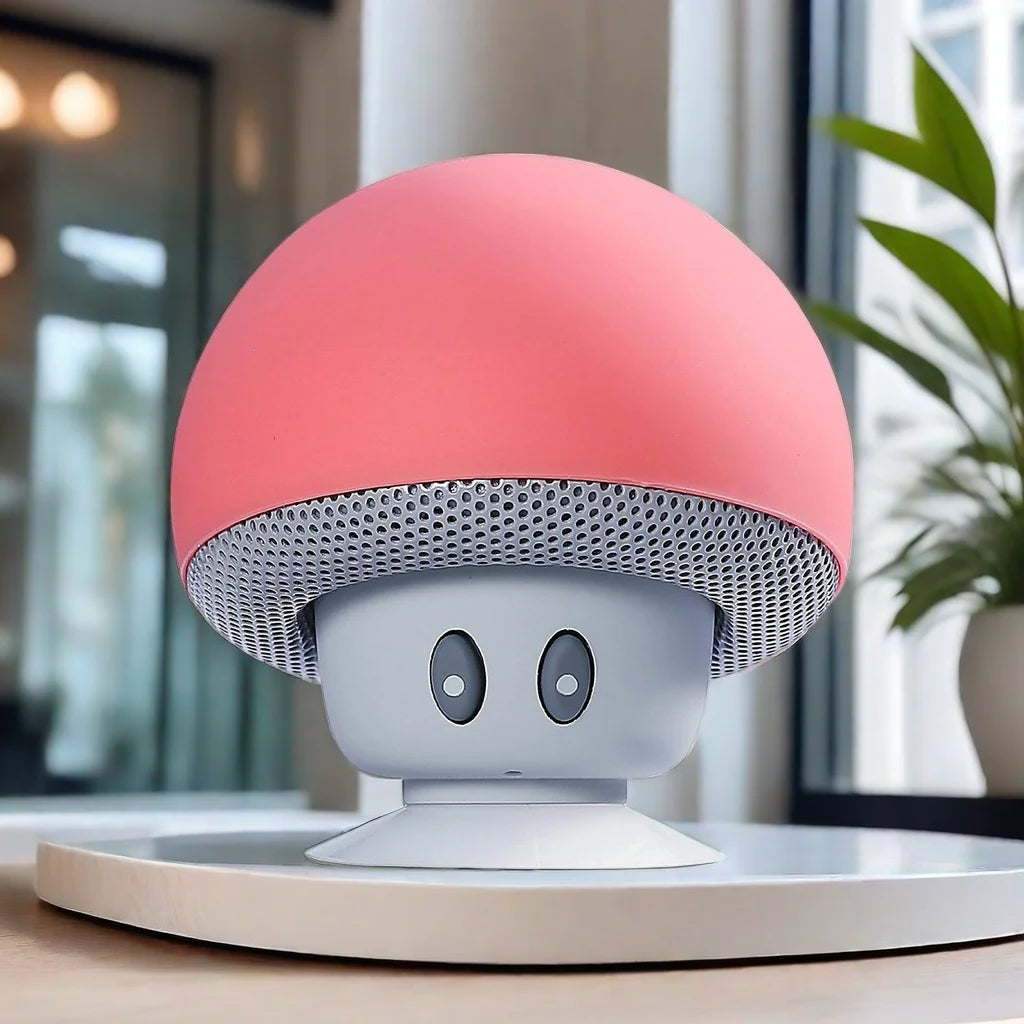 High-Quality Wireless Bluetooth Speaker with Subwoofer and 30ft Range - Perfect for Cycling, Picnics, and Outdoor Use with Suction Cup
