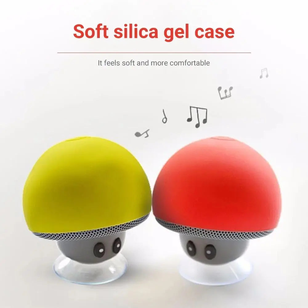High-Quality Wireless Bluetooth Speaker with Subwoofer and 30ft Range - Perfect for Cycling, Picnics, and Outdoor Use with Suction Cup