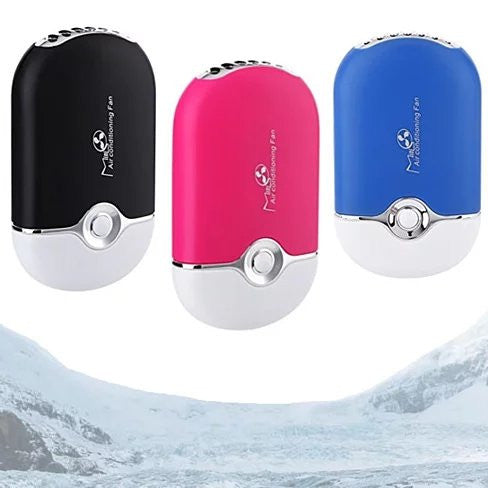 Three handheld hair dryers in black, pink, and blue on a white background.